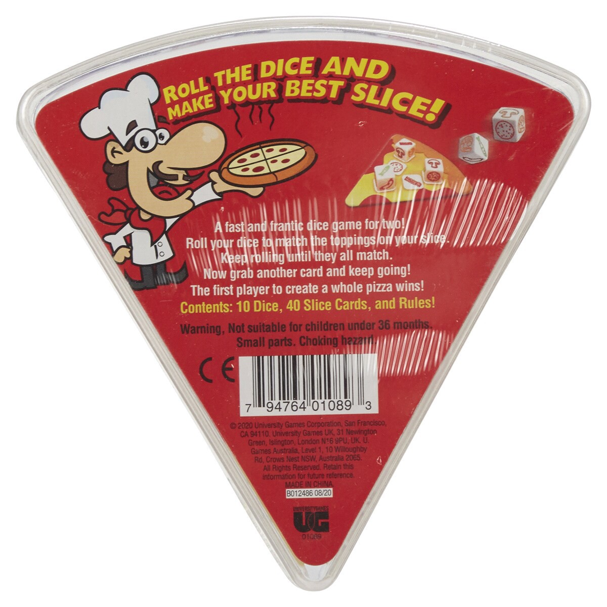 slide 2 of 2, University Games Pizza Party Board Game, 1 ct