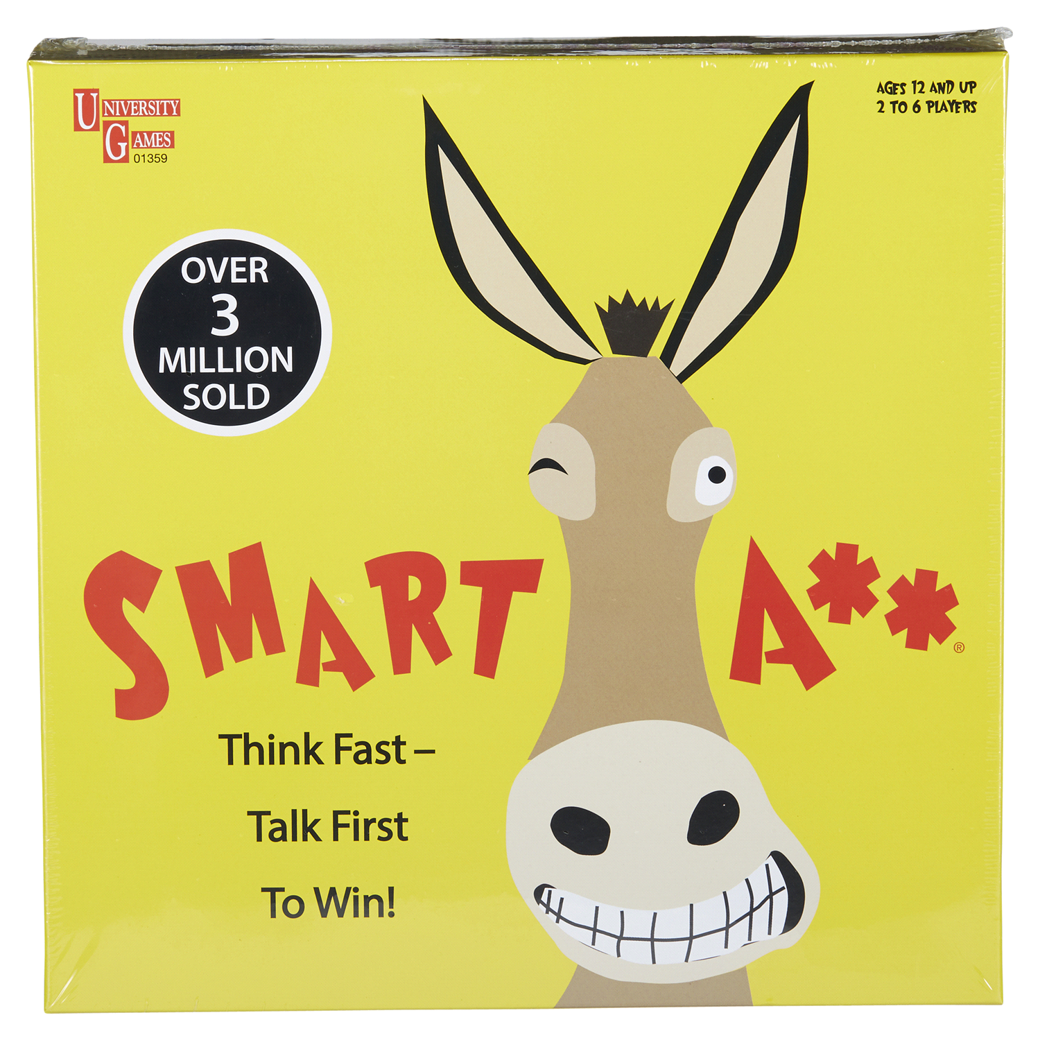 slide 1 of 1, University Games Smart A** Game, 1 ct