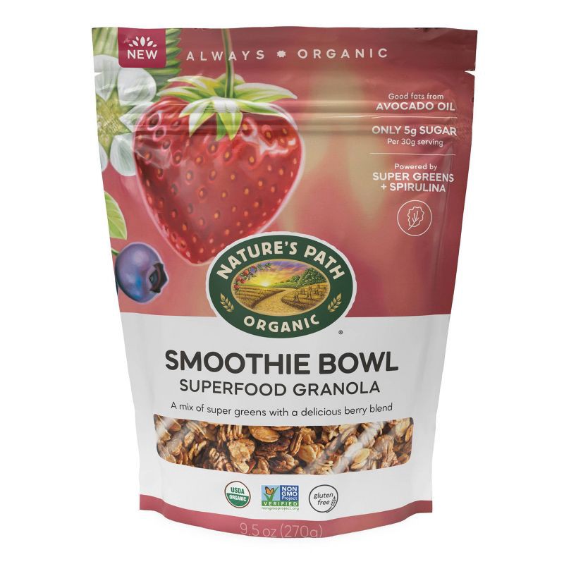 slide 1 of 3, Nature's Path Smoothie Bowl Superfood Granola - 9.5oz, 9.5 oz