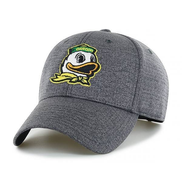 slide 1 of 2, NCAA Oregon Ducks Men's Gray Structured Mesh Hat, 1 ct