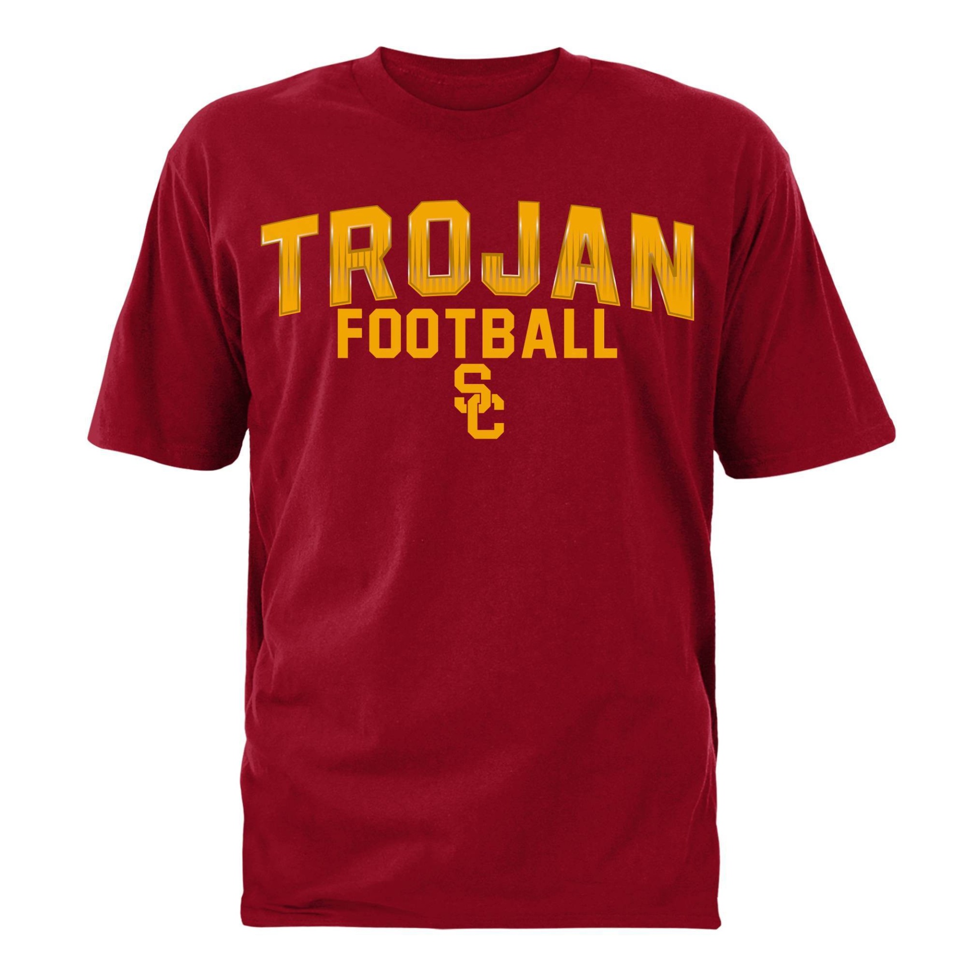 slide 1 of 1, NCAA USC Trojans Men's Short Sleeve Football T-Shirt - XL, 1 ct