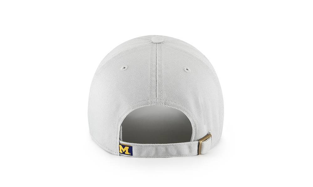 slide 2 of 2, NCAA Michigan Wolverines Men's Gray Washed Relaxed Fit Hat, 1 ct