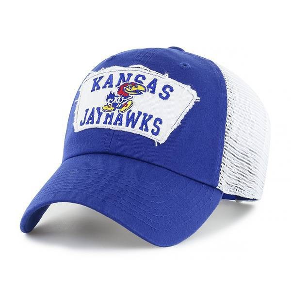 slide 1 of 2, NCAA Kansas Jayhawks Men's Relaxed Fit Soft Mesh Snapback Hat, 1 ct