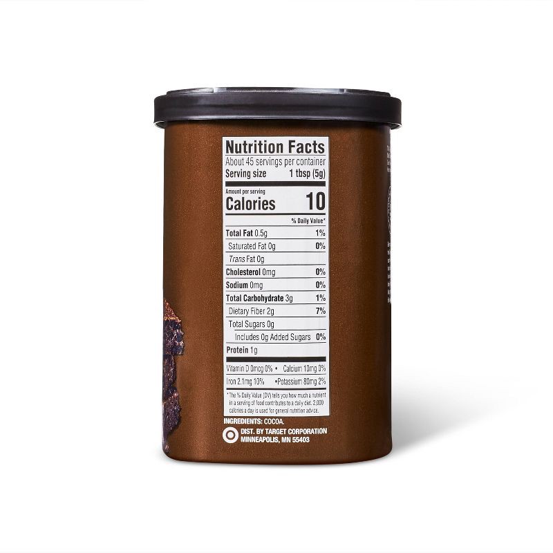 slide 2 of 4, Natural Unsweetened Cocoa Powder - 8oz - Good & Gather™, 8 oz