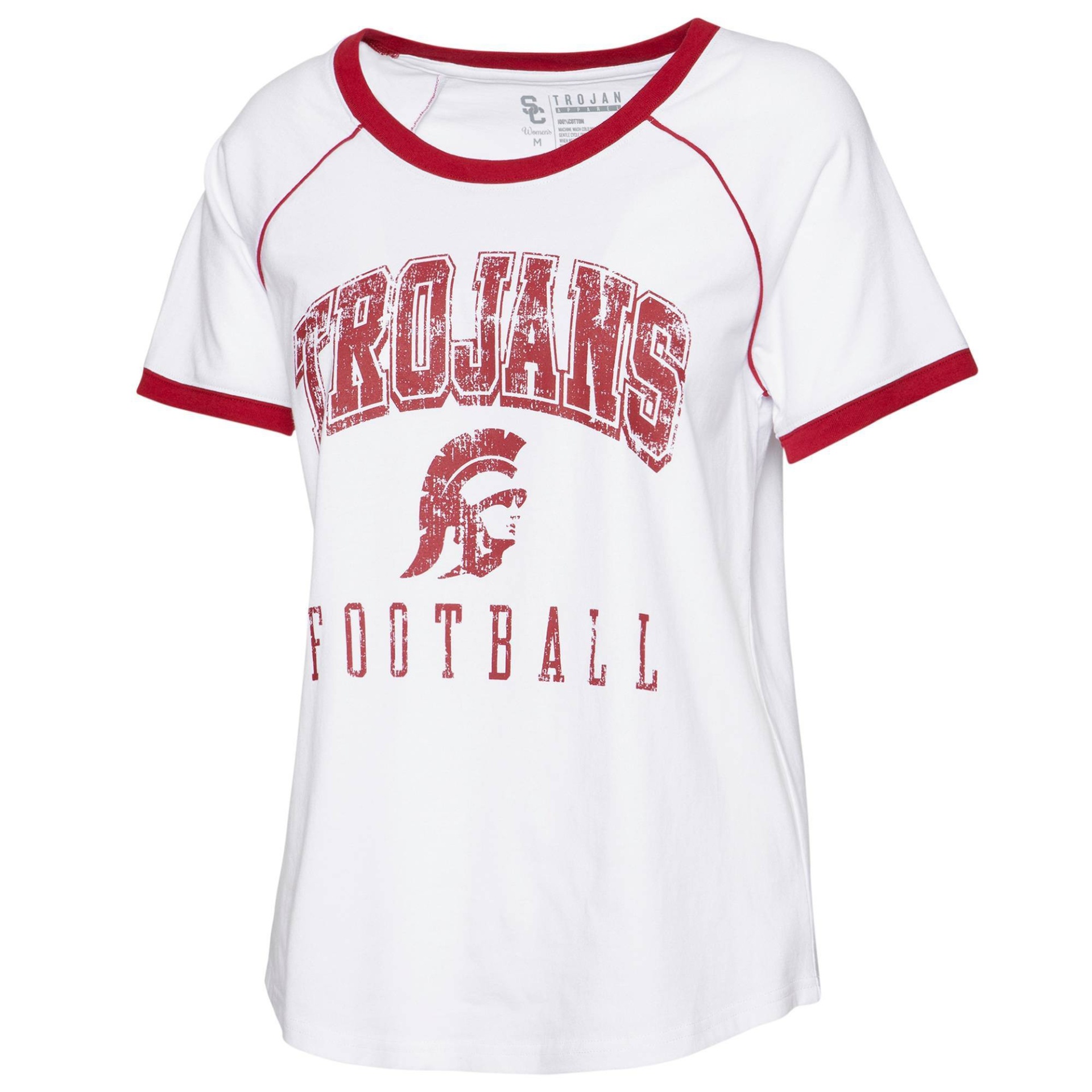 slide 1 of 1, NCAA USC Trojans Women's Short Sleeve Crew Neck Fashion T-Shirt - XL, 1 ct