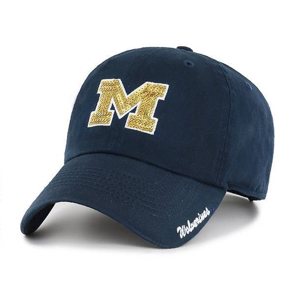 slide 1 of 2, NCAA Michigan Wolverines Women's Brushed Cotton Relaxed Fit Hat, 1 ct