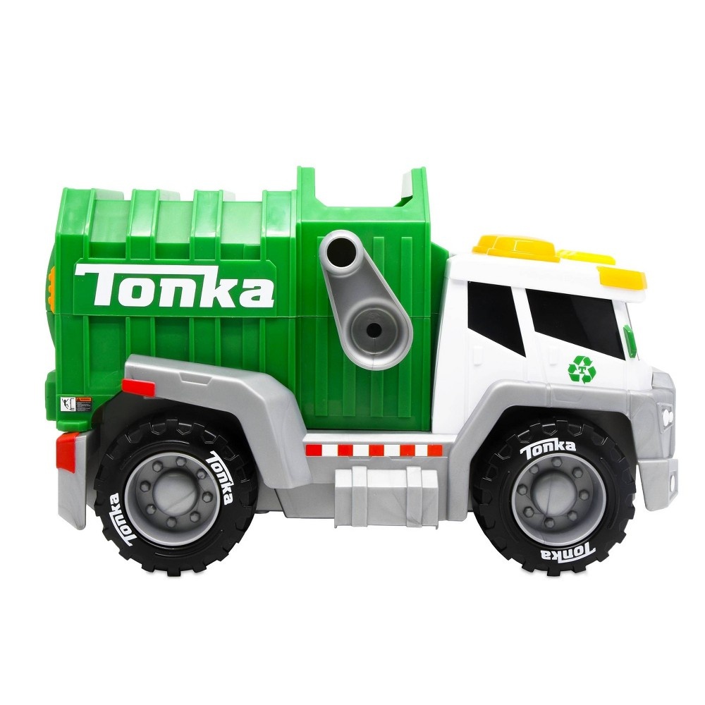 slide 9 of 11, Tonka Mega Machines Mighty Mixers Lights & Sounds - Recycling Truck, 1 ct