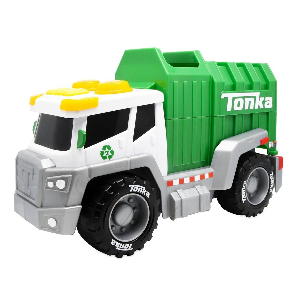 slide 7 of 11, Tonka Mega Machines Mighty Mixers Lights & Sounds - Recycling Truck, 1 ct