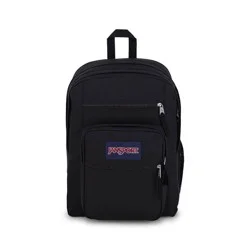 JanSport Big Student 17.5" Backpack - Black: Fits 15" Laptops, Water-Resistant Polyester