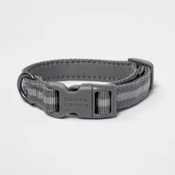 Comfort Dog Collar - S - Gray - Boots & Barkley