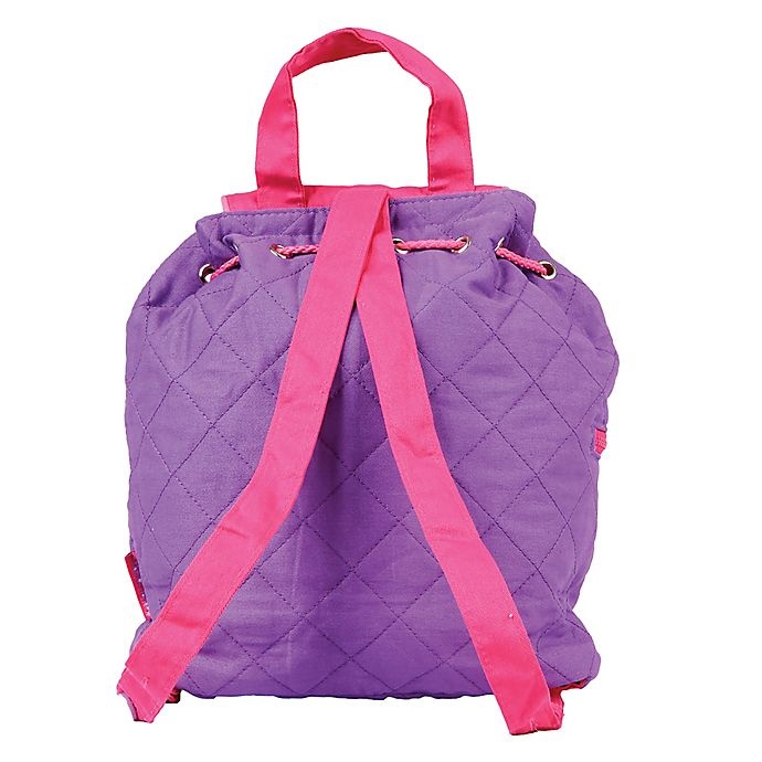 slide 2 of 4, Stephen Joseph Unicorn Quilted Backpack - Pink, 1 ct