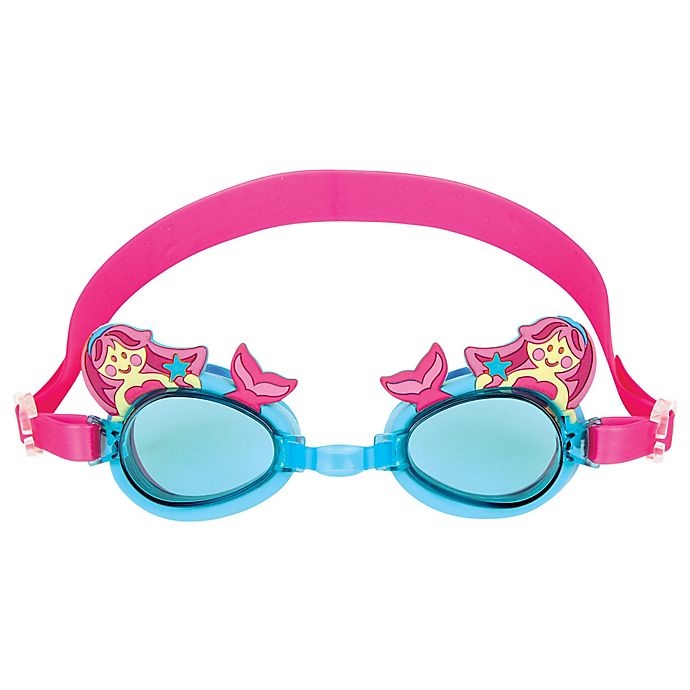 slide 2 of 2, Stephen Joseph Mermaid Swim Goggles with Carry Case, 1 ct