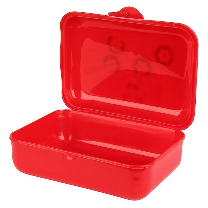 slide 2 of 2, Stephen Joseph Ladybug Snack Box - Red, 64 oz