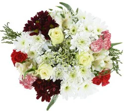 DIERBERGS FLOWERS & GIFTS JOLLY HOLLY BOUQUET