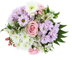 DIERBERGS FLOWERS & GIFTS PASTEL BLOOMS BOUQUET