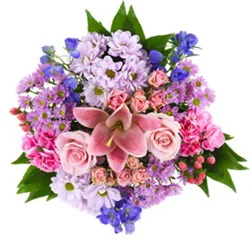 DIERBERGS FLOWERS & GIFTS HEARTS IN BLOOM BOUQUET