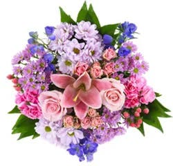 DIERBERGS FLOWERS & GIFTS HEARTS IN BLOOM BOUQUET