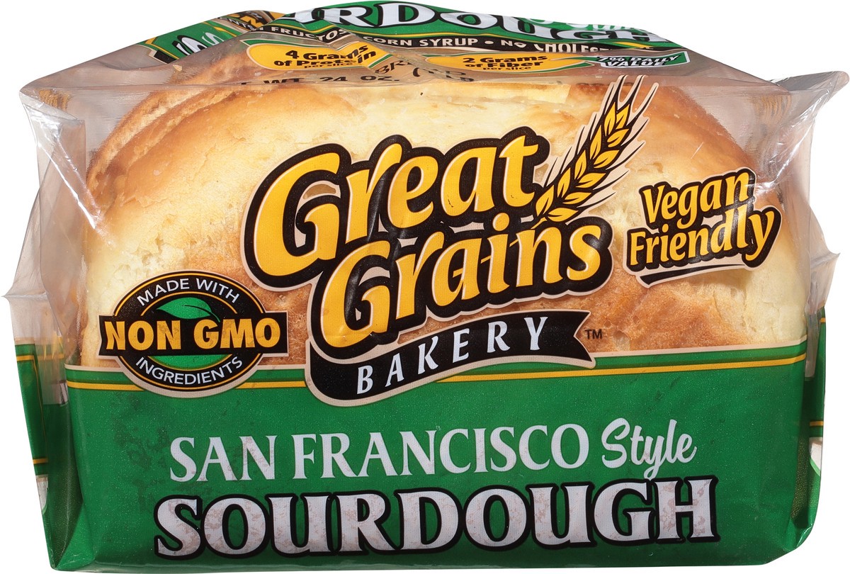 slide 7 of 13, Nature's Own Great Grains Sourdough Wide Pan Bread - 24oz, 24 oz