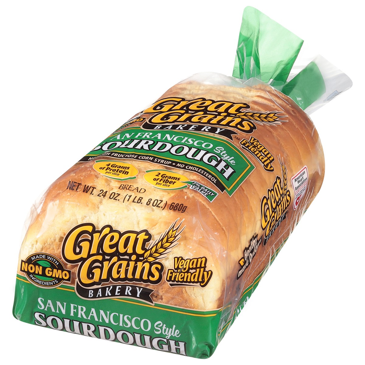 slide 6 of 13, Nature's Own Great Grains Sourdough Wide Pan Bread - 24oz, 24 oz