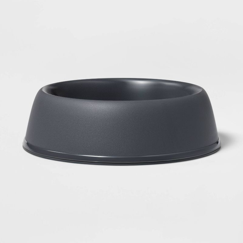 slide 1 of 3, Standard 4 Cup Dog Bowl - Boots & Barkley™ Gray, 1 ct