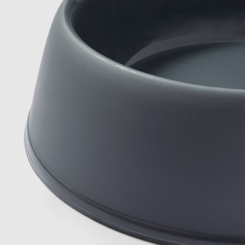 slide 3 of 3, Standard 6 Cup Dog Bowl - Boots & Barkley™ Gray, 1 ct