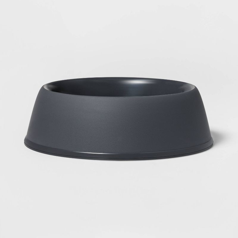 slide 1 of 3, Standard 6 Cup Dog Bowl - Boots & Barkley™ Gray, 1 ct
