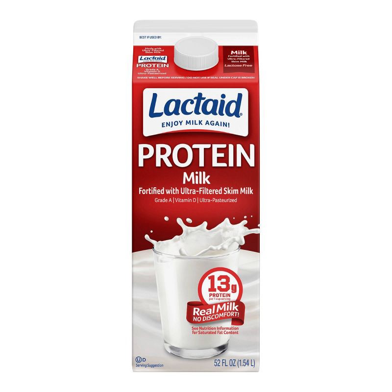 slide 1 of 5, Lactaid Protein Whole Lactose Free Milk - 52 fl oz, 52 fl oz