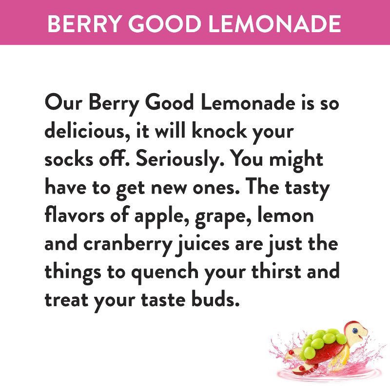 slide 9 of 9, Honest Kids Organic Berry Lemonade Juice Drink - 8pk/6 fl oz Boxes, 8 ct; 6 fl oz