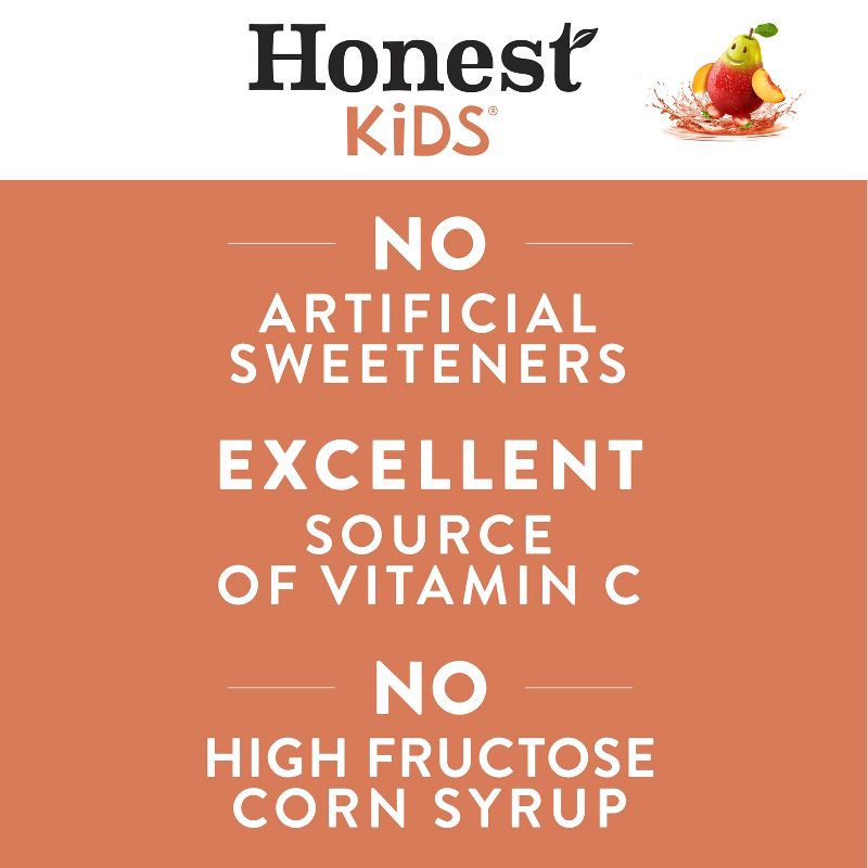 slide 7 of 10, Honest Kids Organic Strawberry Peach Keen Juice Drink - 8pk/6 fl oz Boxes, 8 ct; 6 fl oz