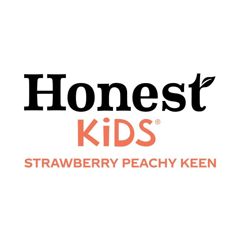 slide 8 of 10, Honest Kids Organic Strawberry Peach Keen Juice Drink - 8pk/6 fl oz Boxes, 8 ct; 6 fl oz