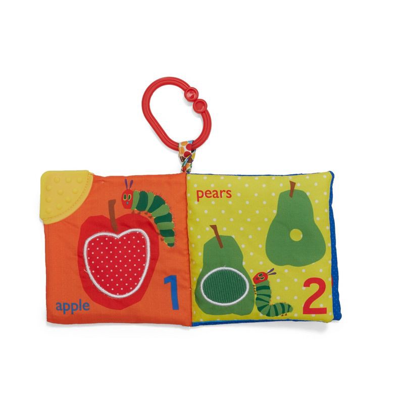 slide 3 of 5, Eric Carle Hungry Caterpillar Soft Book - White, 1 ct