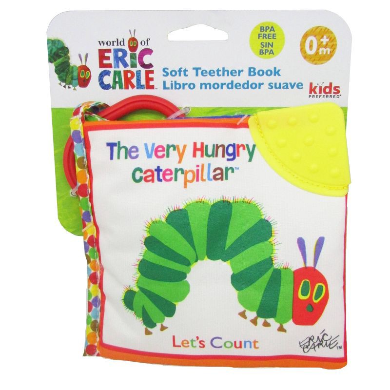 slide 1 of 5, Eric Carle Hungry Caterpillar Soft Book - White, 1 ct