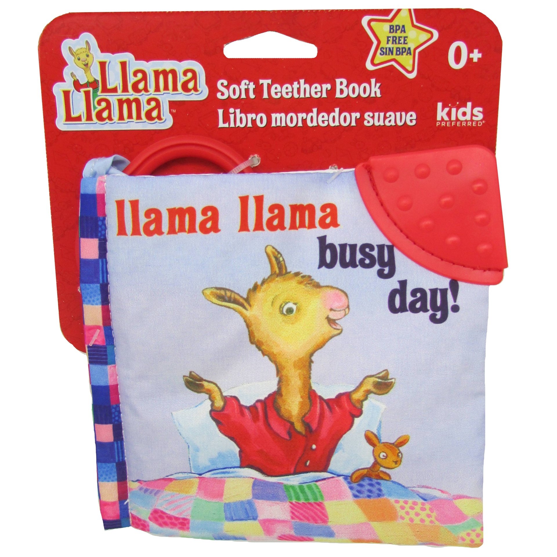 slide 1 of 6, Kids Preferred Llama Llama Soft Book Blue, 1 ct