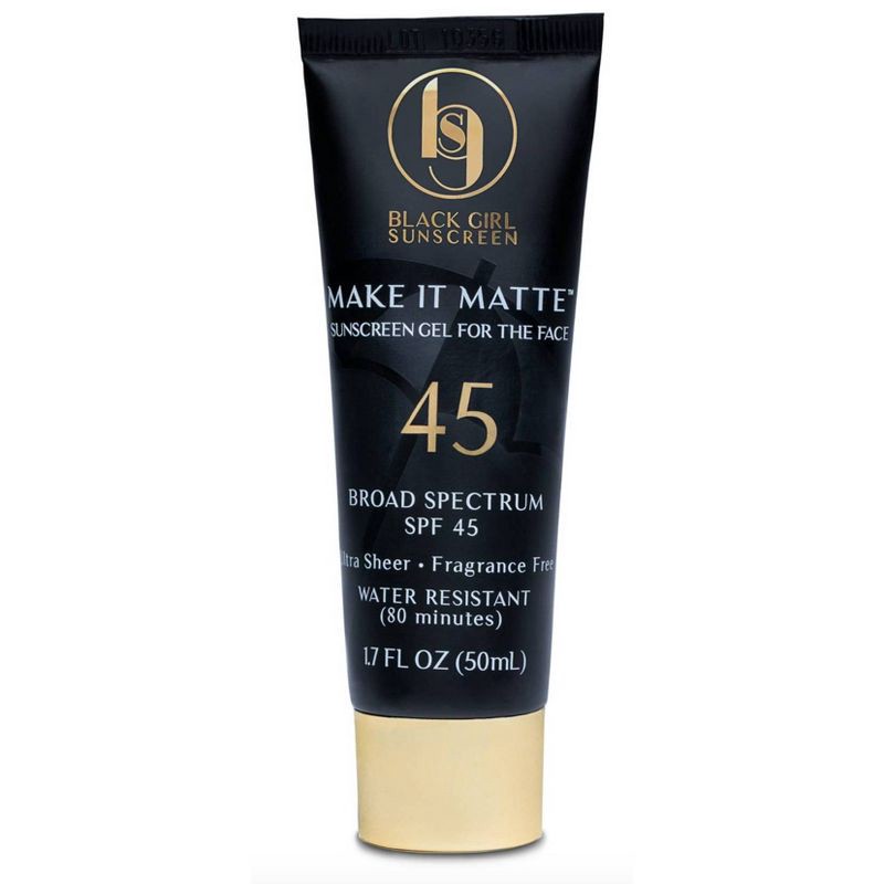 slide 1 of 4, Black Girl Sunscreen Make It Matte Sunscreen - SPF 45 - 1.7 fl oz, 5 x 1.7 fl oz