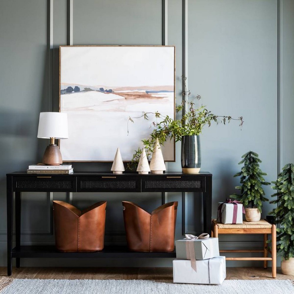 slide 5 of 6, Threshold designed w/Studio McGee Small Assembled Table Lamp Brown - Threshold designed with Studio McGee, 1 ct