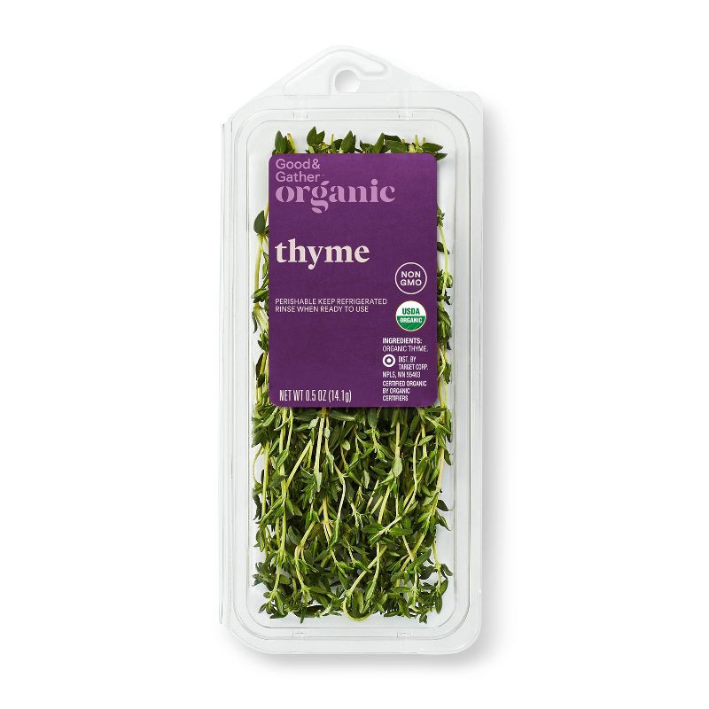 slide 1 of 4, Organic Thyme - 0.5oz - Good & Gather™, 0.5 oz