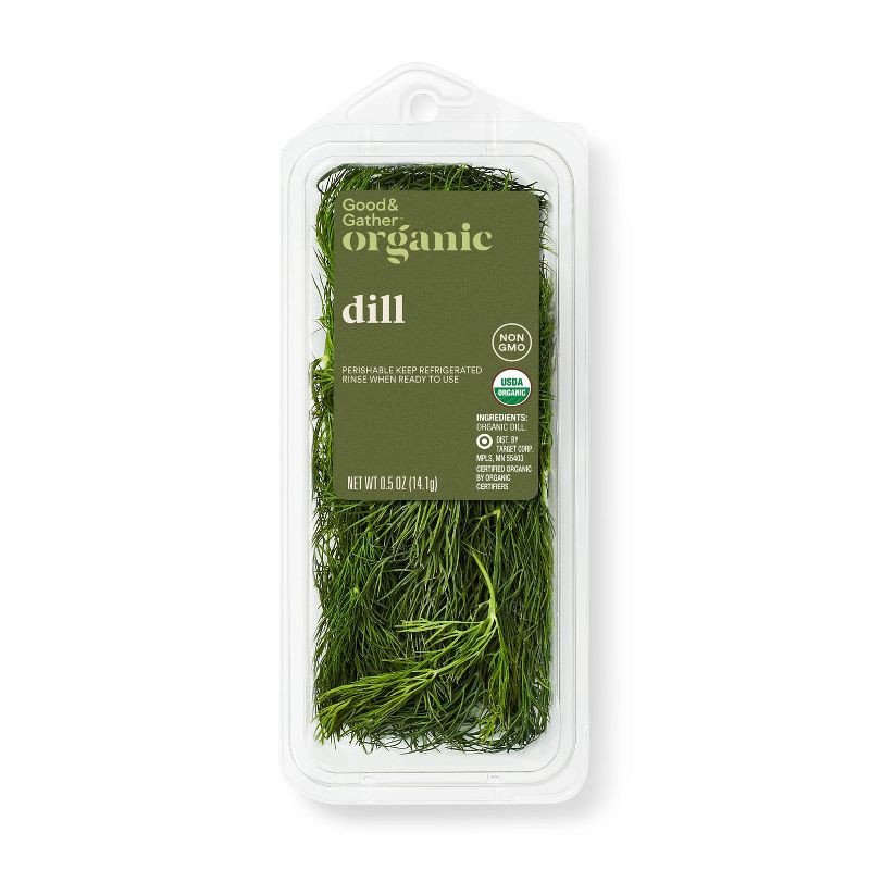 slide 1 of 4, Organic Dill - 0.5oz - Good & Gather™, 0.5 oz