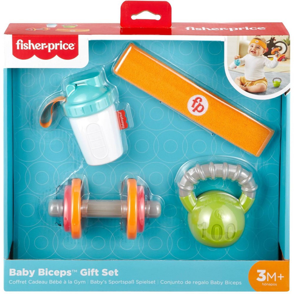 slide 5 of 5, Fisher-Price Baby Biceps Gift Set, 1 ct