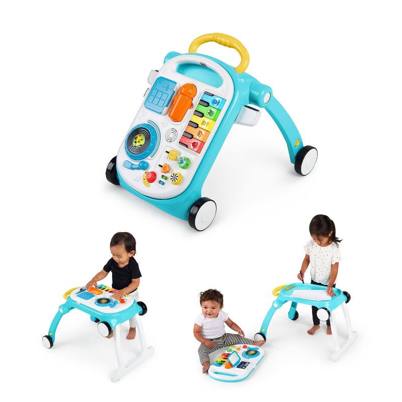slide 3 of 17, Baby Einstein Musical Mix ‘N Roll 4-in-1 Baby Walker and Activity Table, 1 ct