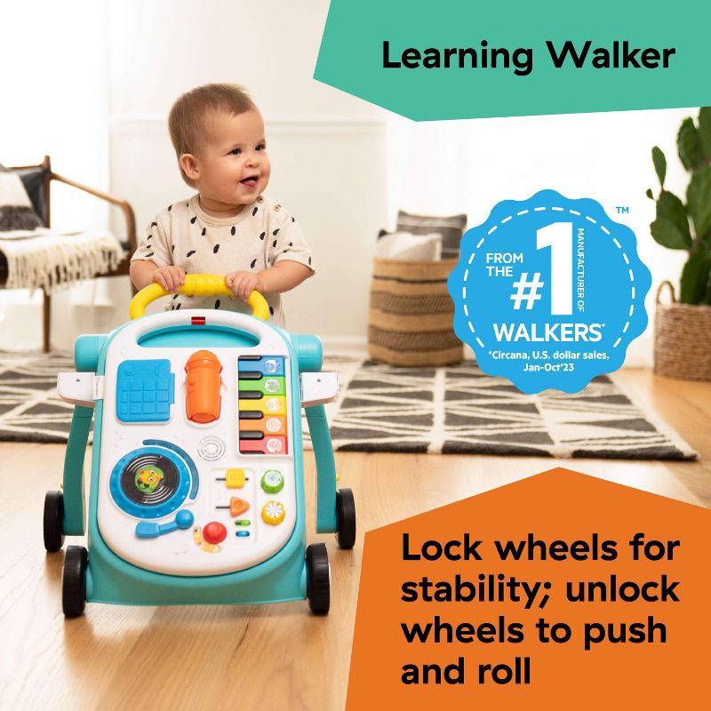 slide 5 of 17, Baby Einstein Musical Mix ‘N Roll 4-in-1 Baby Walker and Activity Table, 1 ct