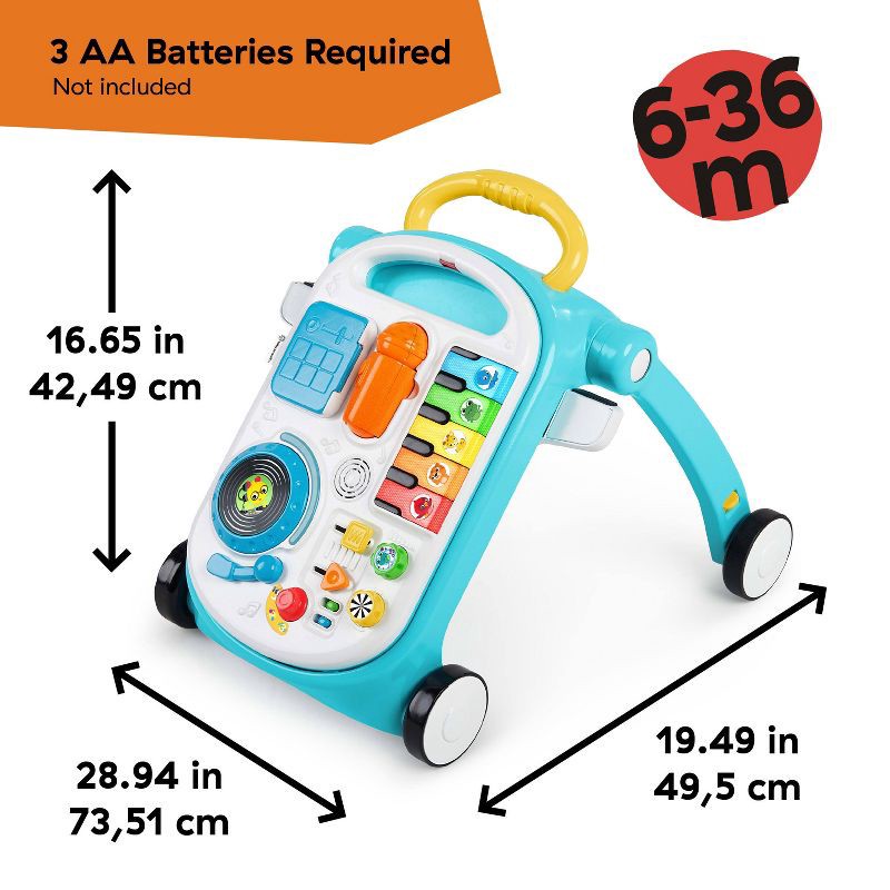slide 8 of 17, Baby Einstein Musical Mix ‘N Roll 4-in-1 Baby Walker and Activity Table, 1 ct