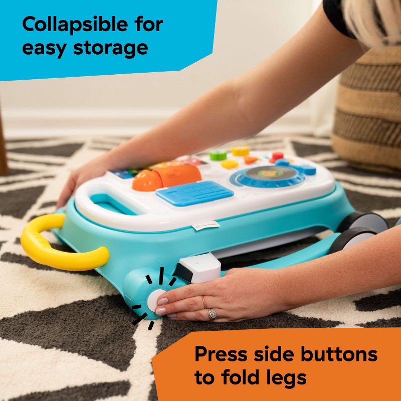 slide 9 of 17, Baby Einstein Musical Mix ‘N Roll 4-in-1 Baby Walker and Activity Table, 1 ct