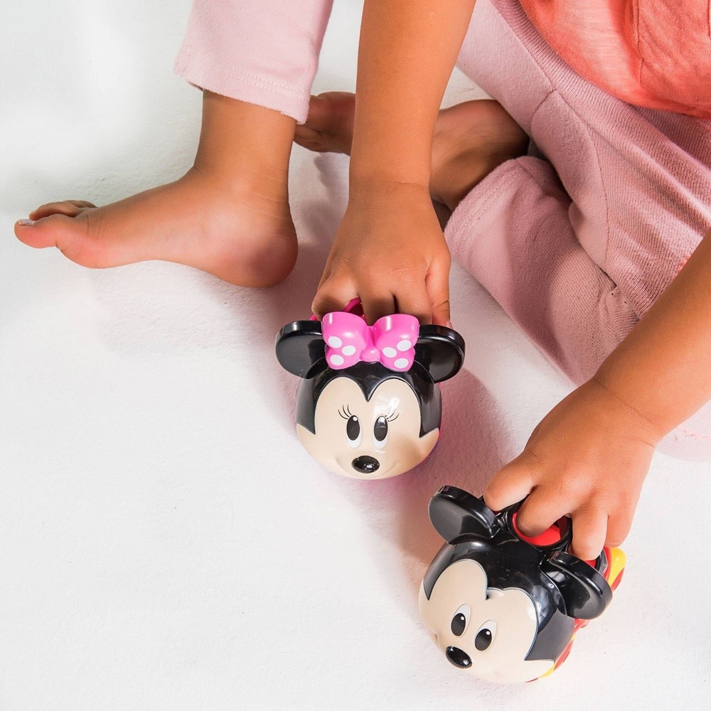 slide 5 of 8, Disney Baby Bright Starts Disney Go Grippers Mickey or Minnie Assortment - 1 Car (Styles May Vary), 1 ct