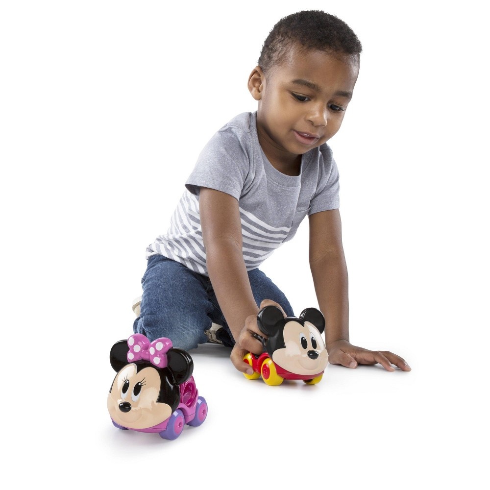 slide 6 of 8, Disney Baby Bright Starts Disney Go Grippers Mickey or Minnie Assortment - 1 Car (Styles May Vary), 1 ct