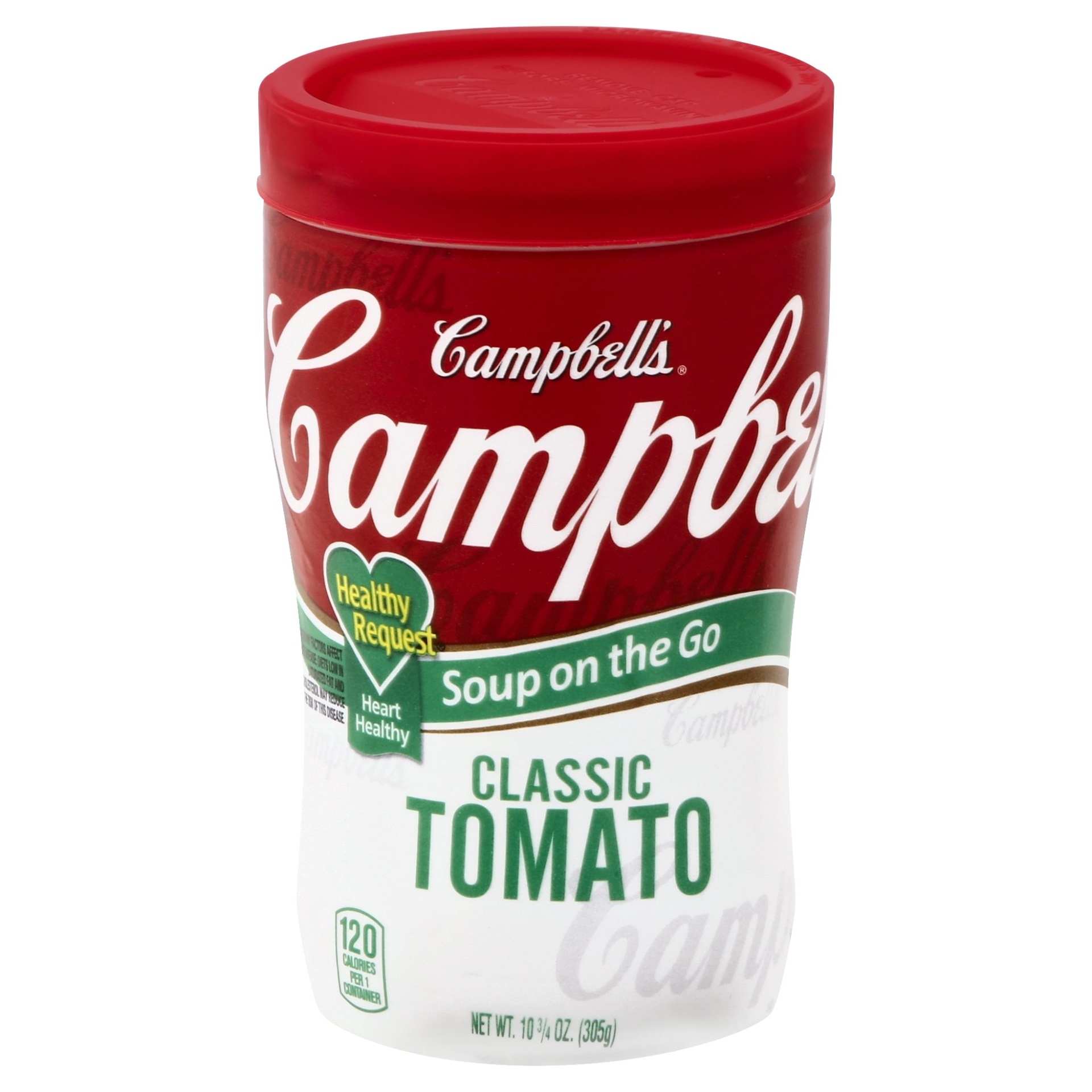 slide 1 of 4, Campbell's Soup on the Go Healthy Request Classic Tomato Soup, 11.1 oz