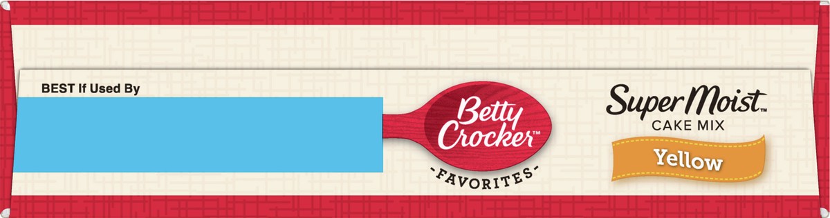 slide 9 of 9, Betty Crocker Super Moist Yellow Cake Mix, 15.25 oz., 15.25 oz