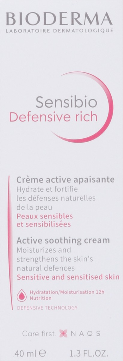 slide 6 of 9, Bioderma Defensive Rich Active Soothing Cream 40 ml, 40 ml