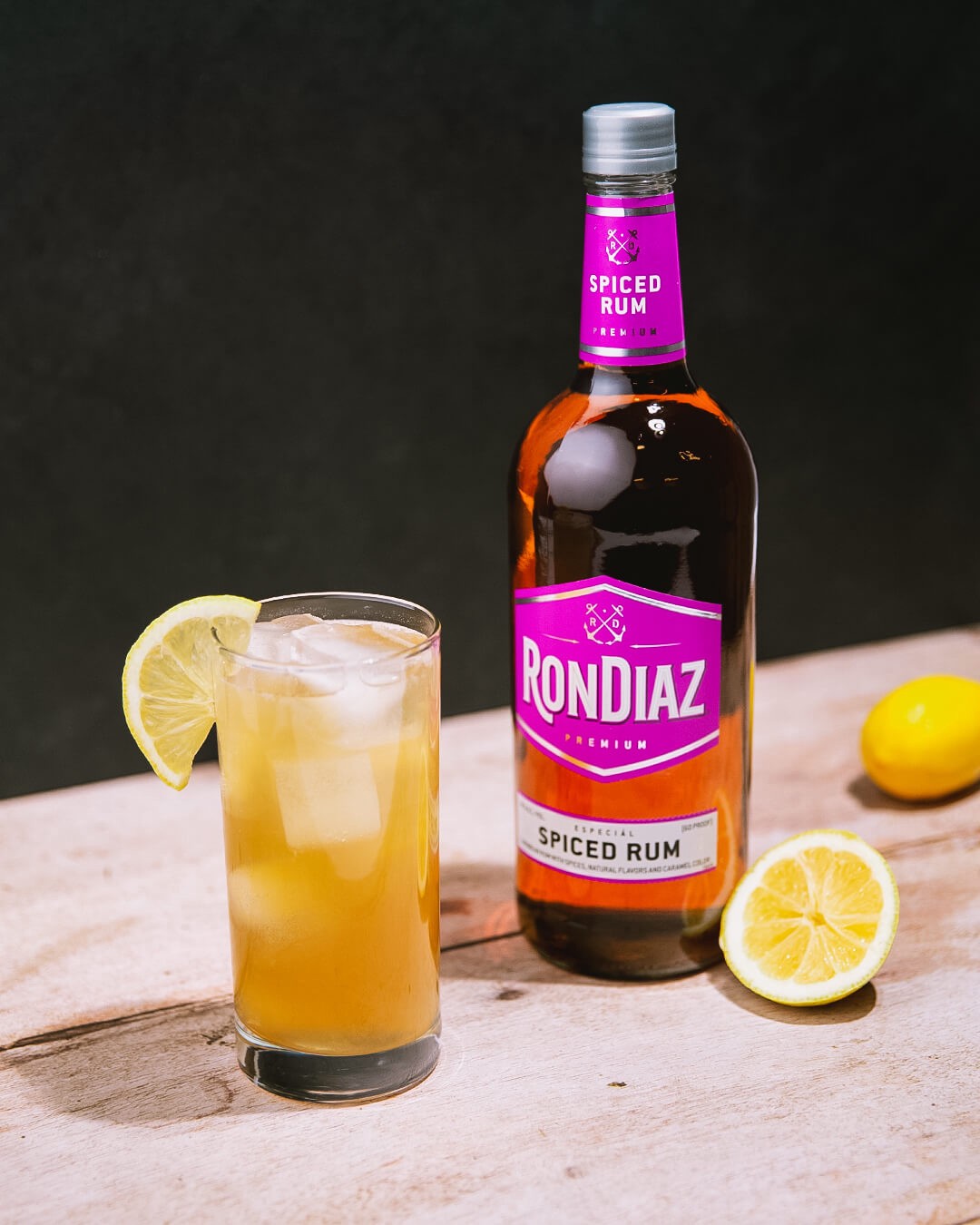 slide 3 of 3, Rondiaz Ron Diaz Spiced Rum, 375 ml