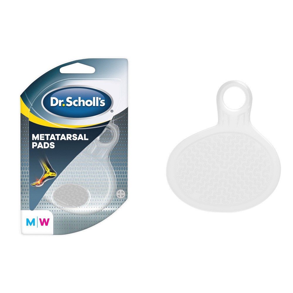 slide 2 of 2, Dr. Scholl's Metatarsal Pads for Men or Women, 2 ct