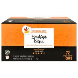 Giant Breakfast Blend Light Roast Single Serve Coffee Cups